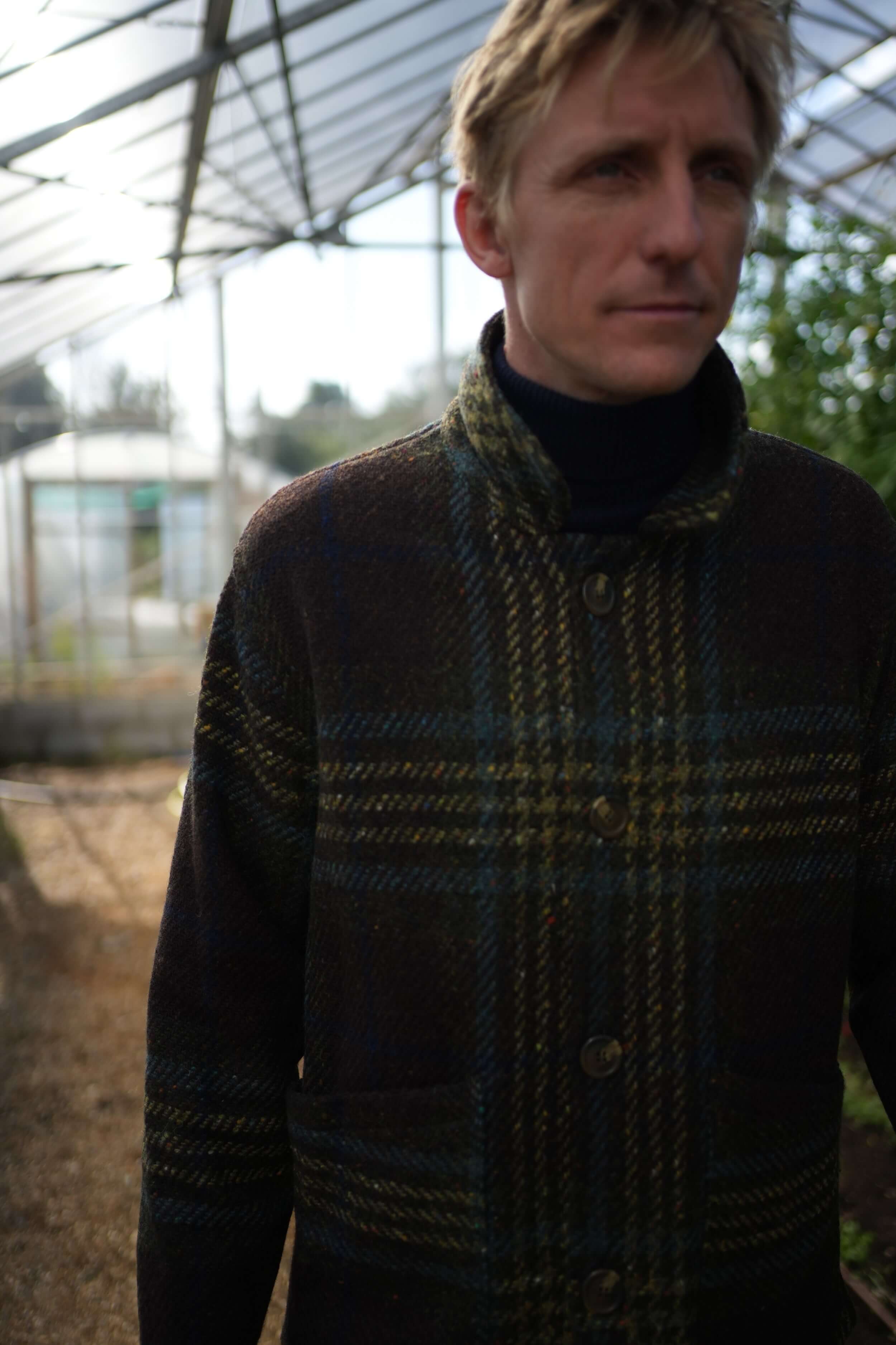 Celtic Wool Jacket in Spearmint - Image 15