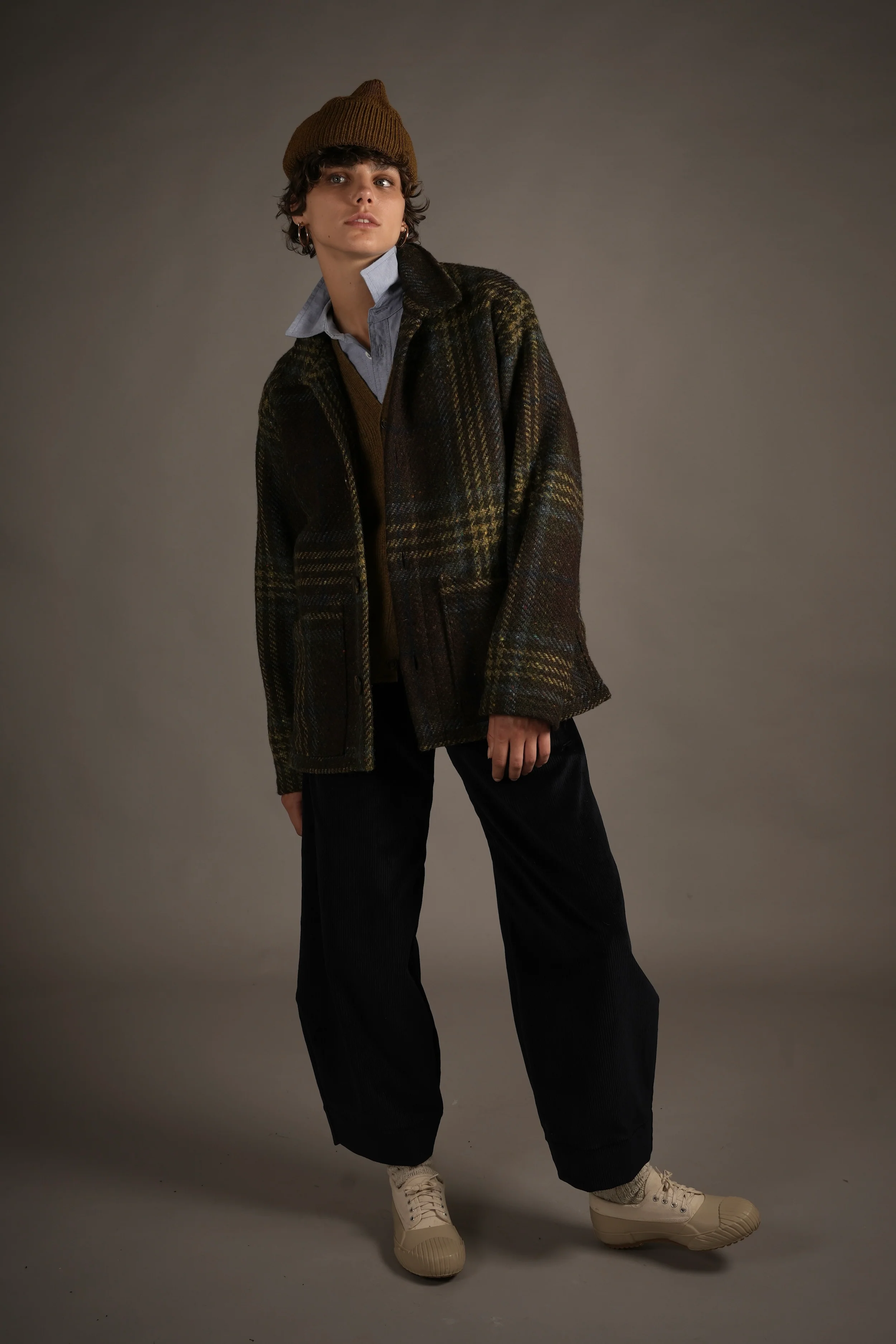 Celtic Wool Jacket in Spearmint - Image 7