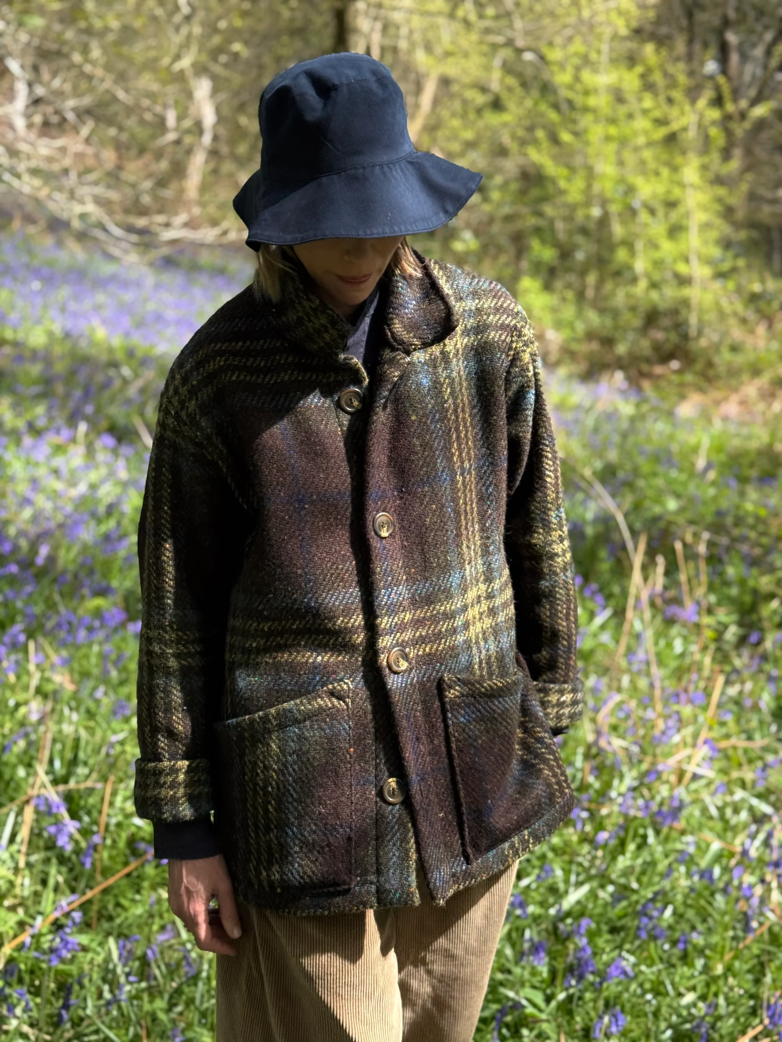 Celtic Wool Jacket in Spearmint - Image 8