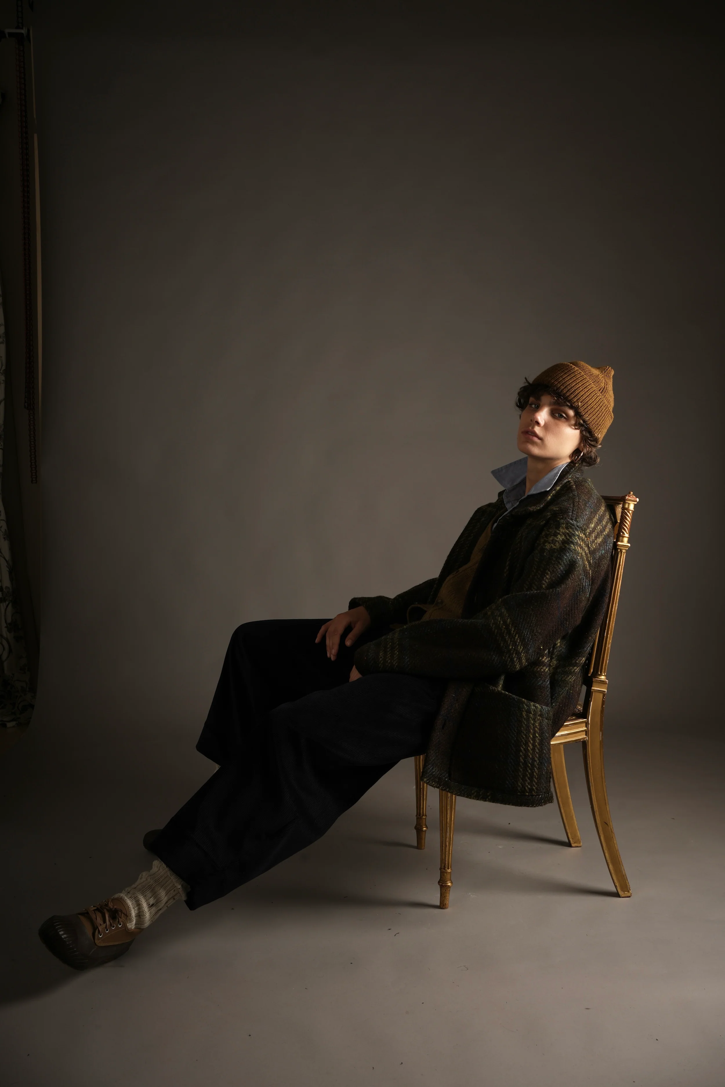 Celtic Wool Jacket in Spearmint - Image 9