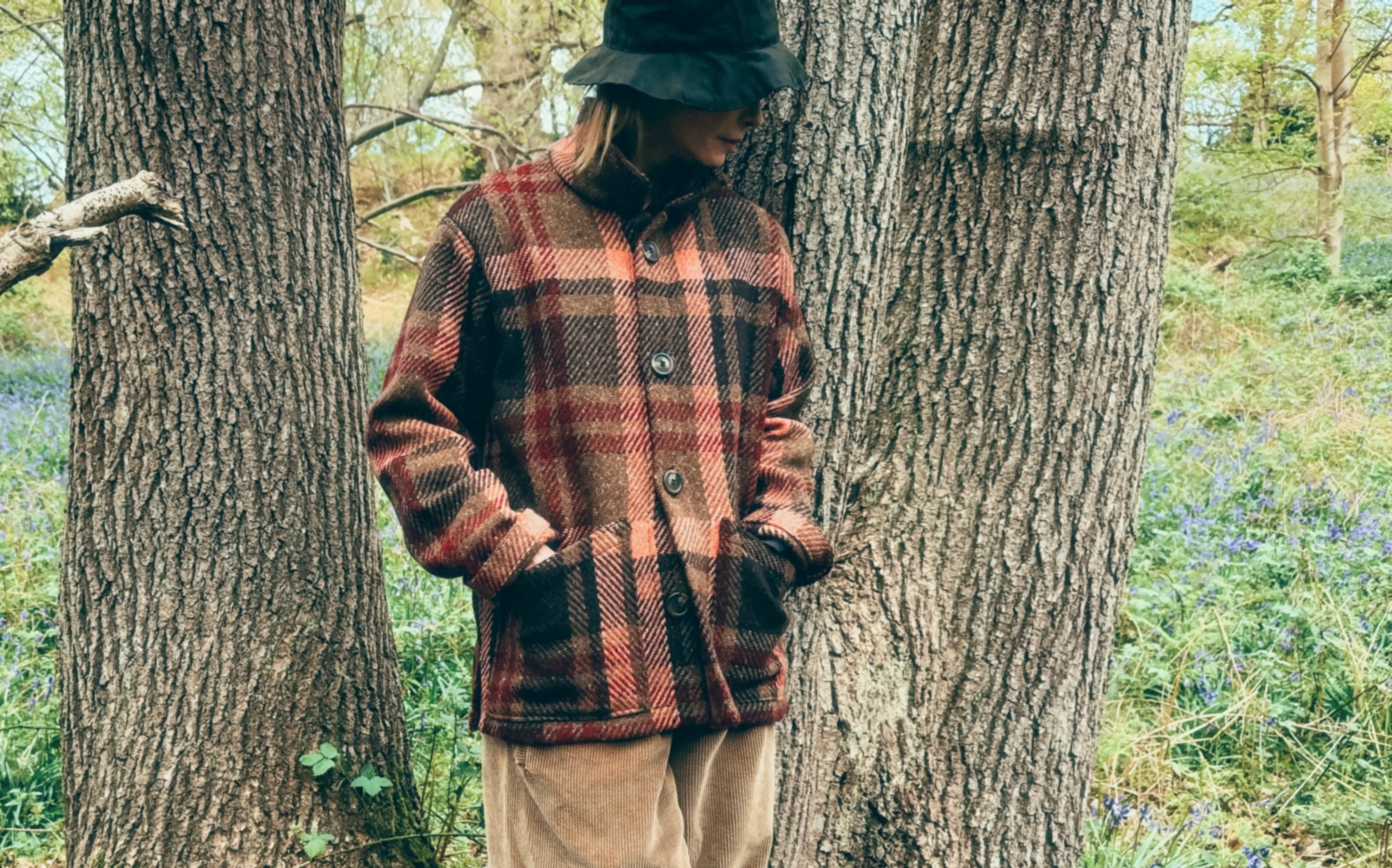 Celtic Wool Jacket in Rose - Image 7
