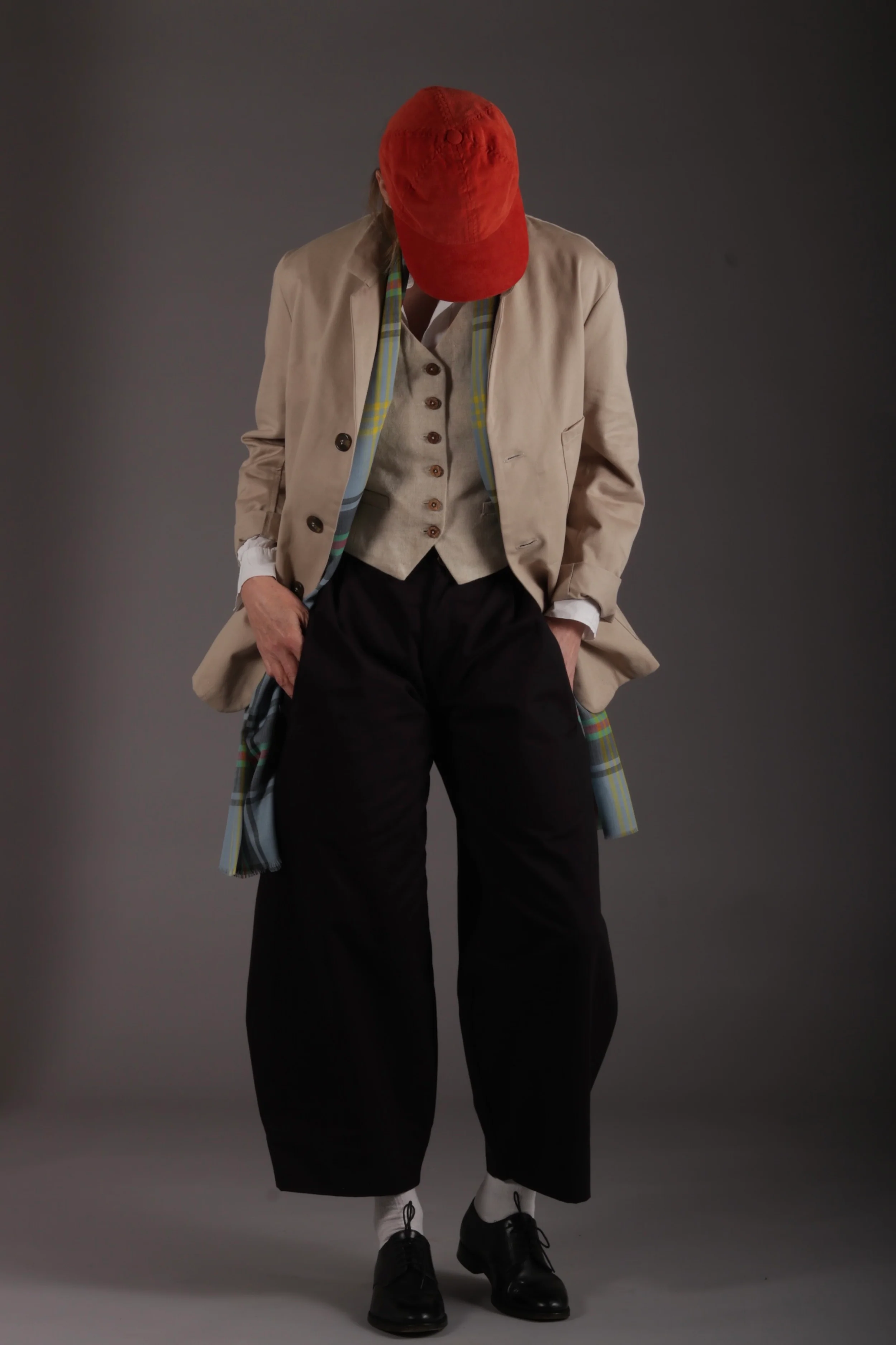 Dutch Trouser in Black Cotton Twill - Image 7