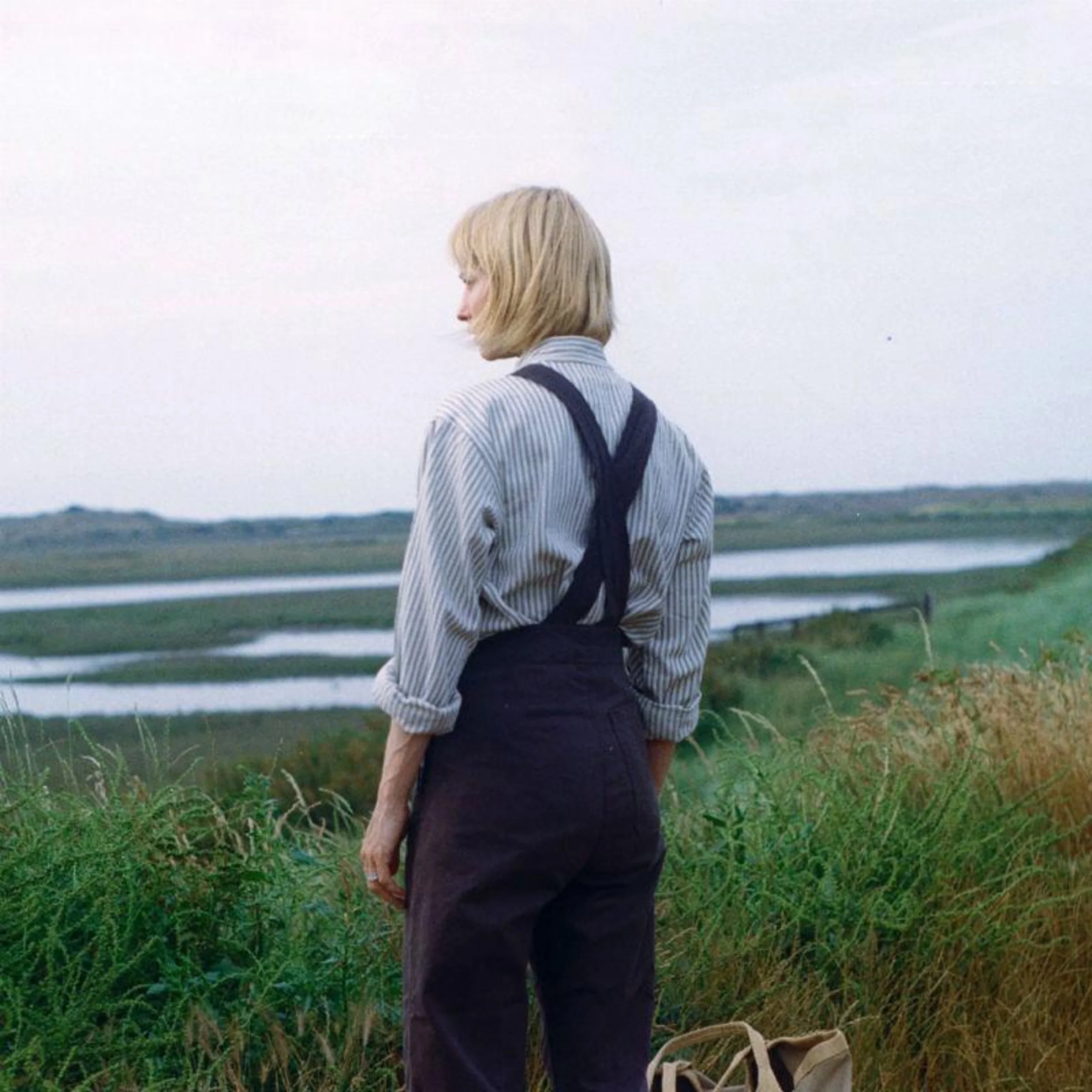 Women's Dungarees Navy - Image 7