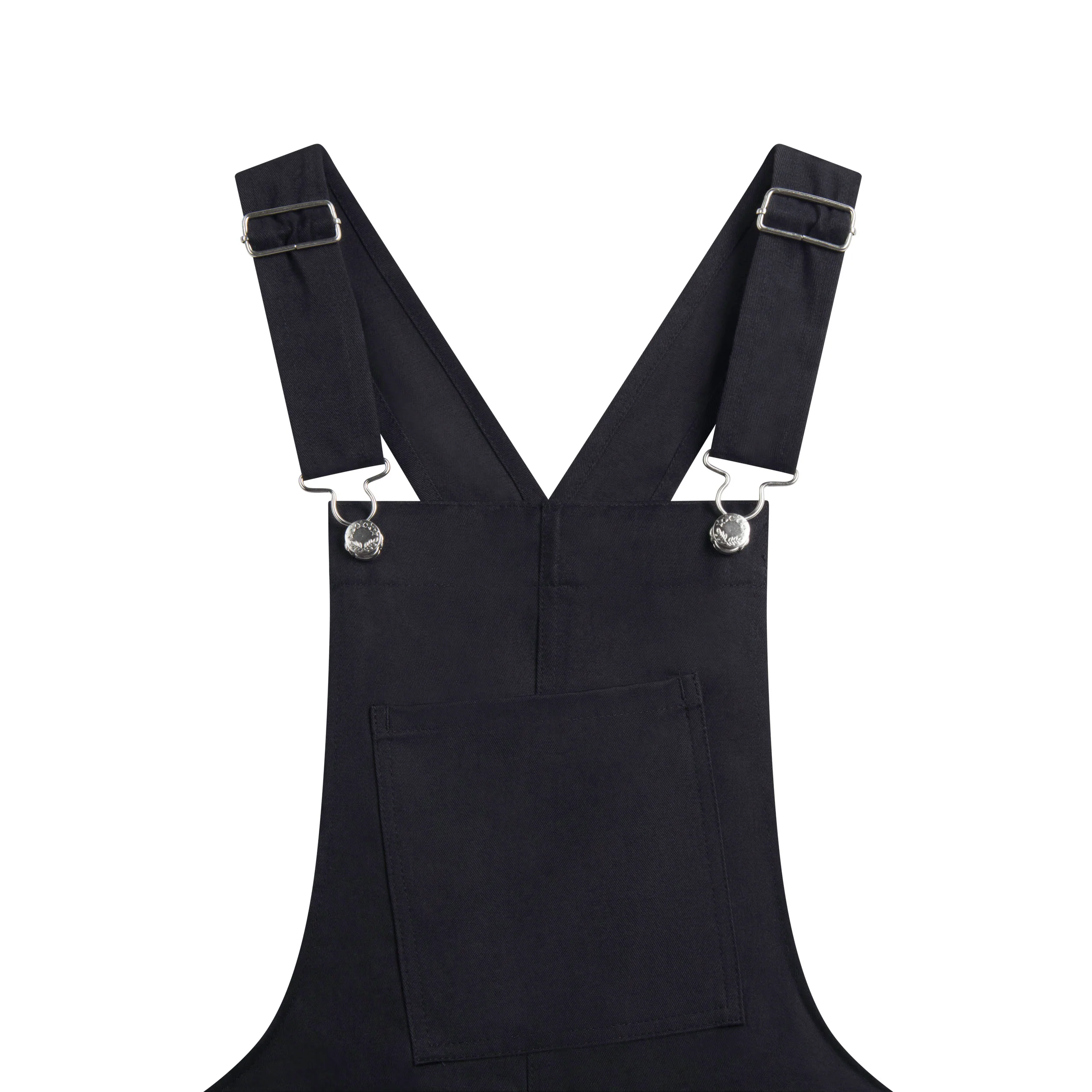 Women's Dungarees Black - Image 3
