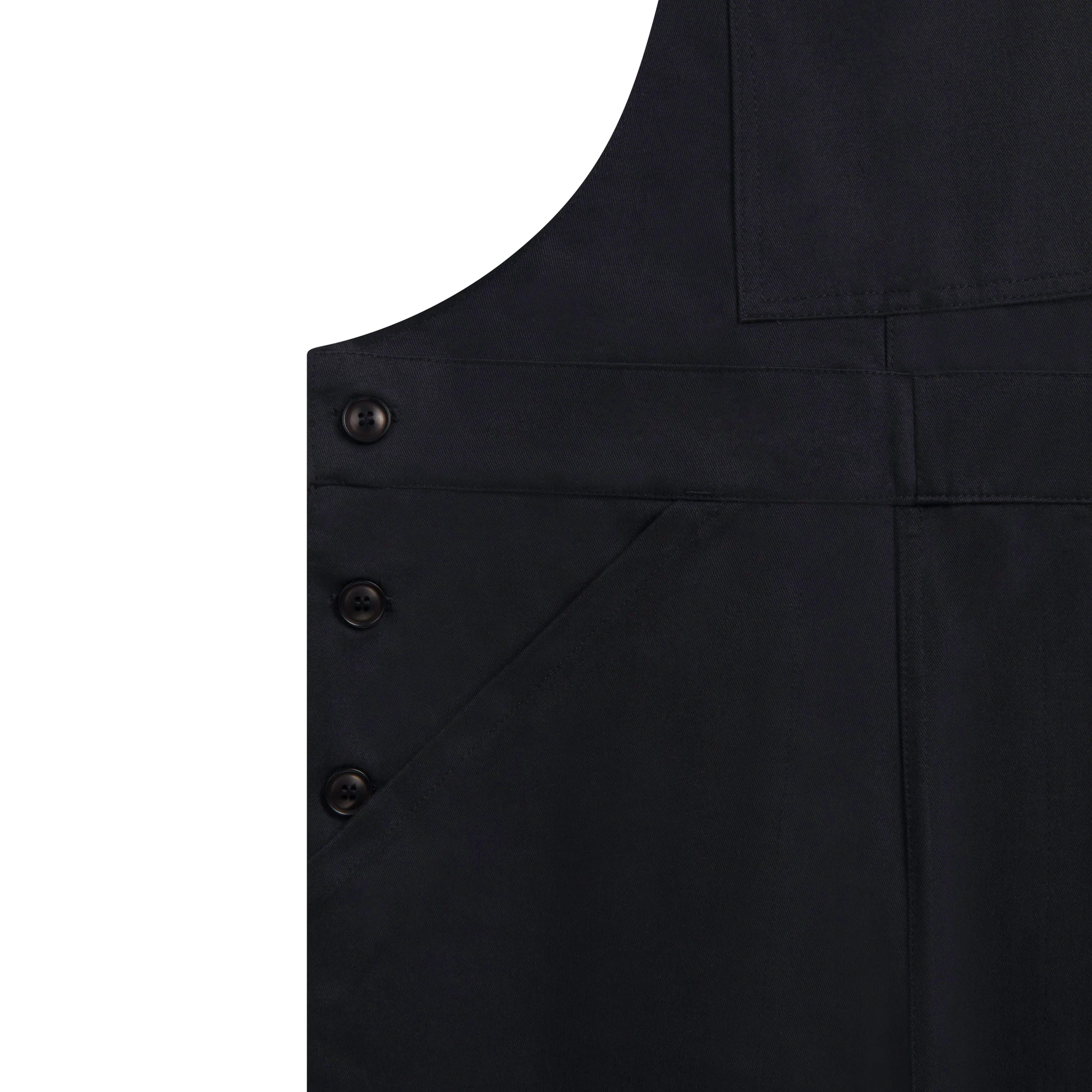 Women's Dungarees Black - Image 4