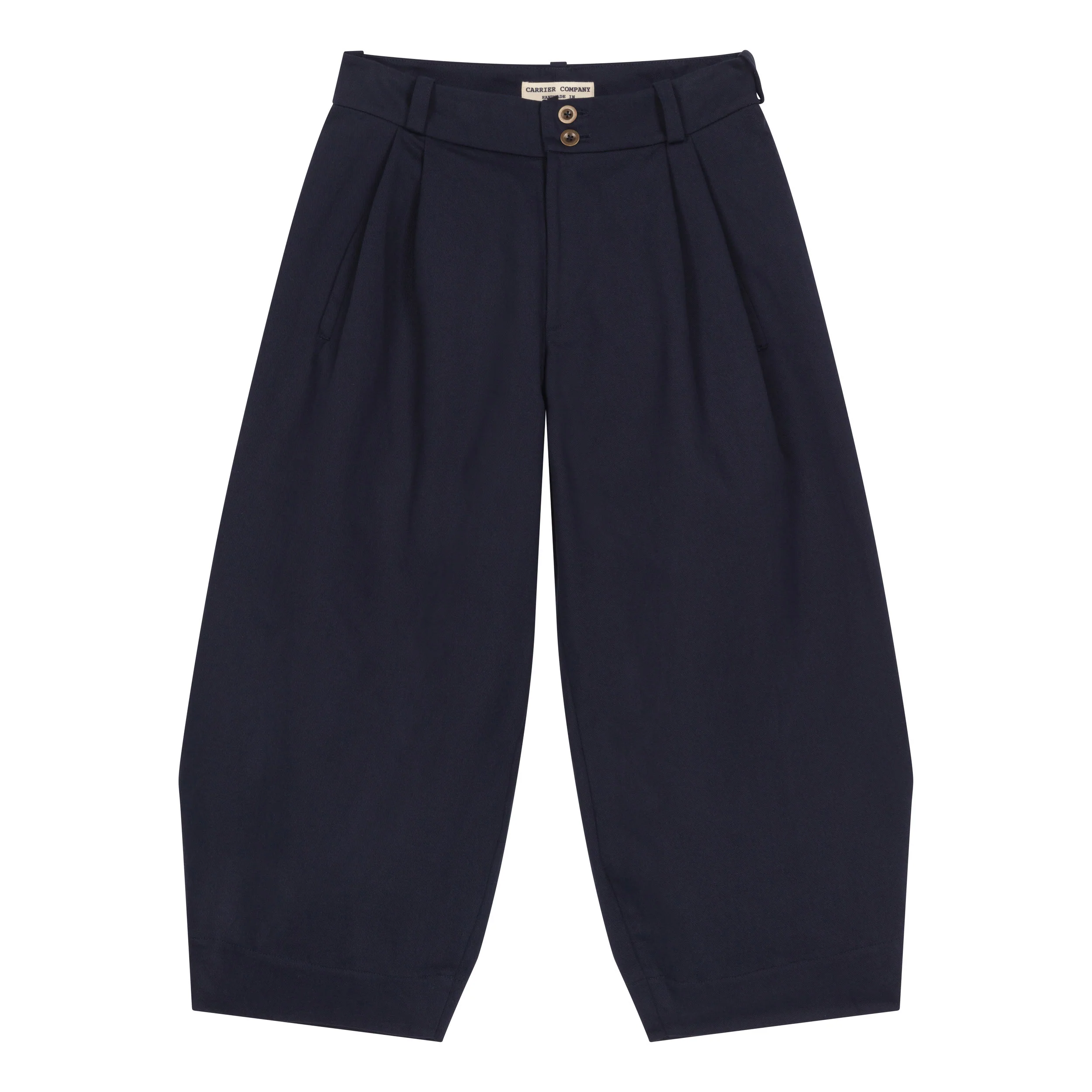 Dutch Trouser in Navy Cotton Twill