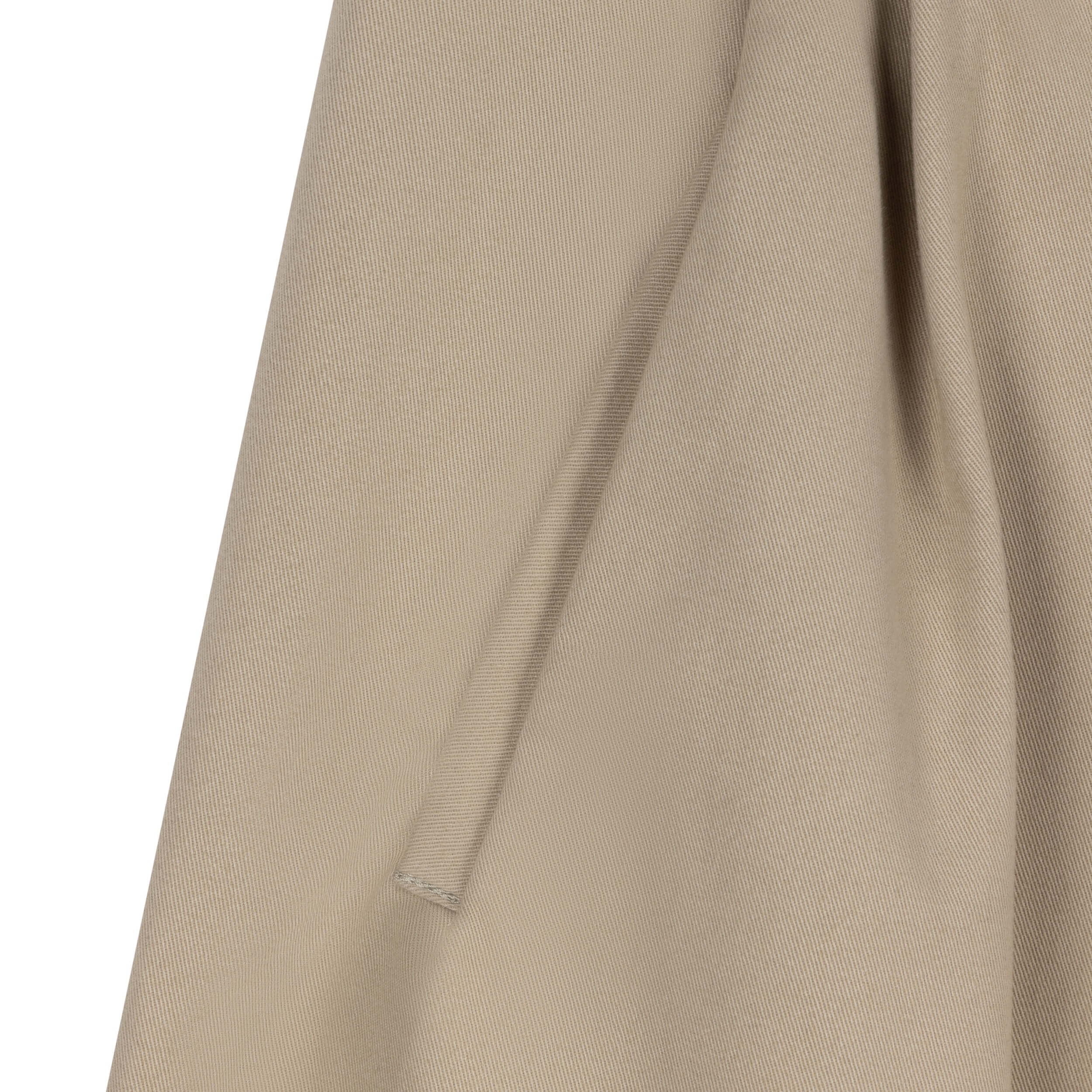 Dutch Trouser in Stone Cotton Twill - Image 3