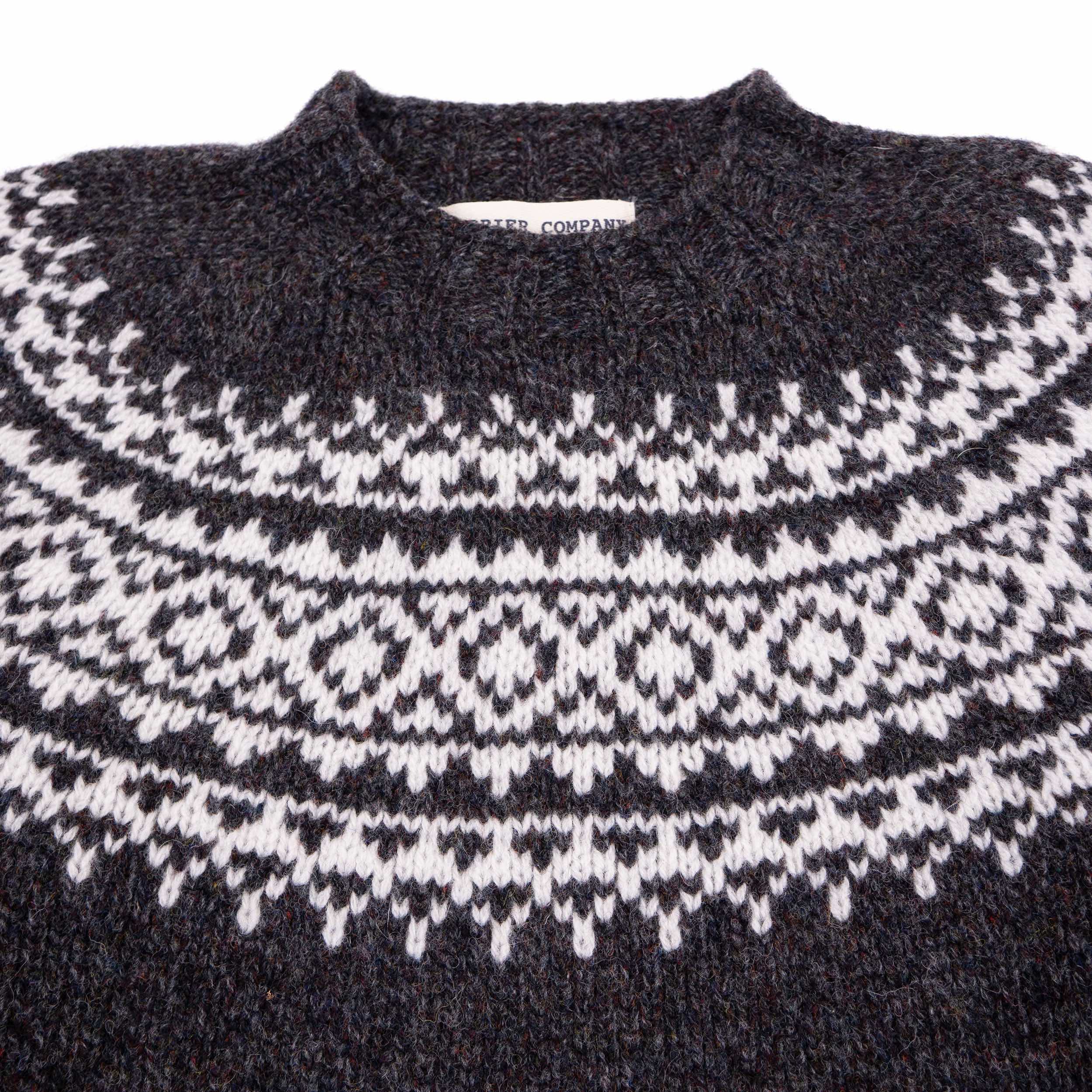 Heavy Yoke Crew Neck Sweater - Image 3
