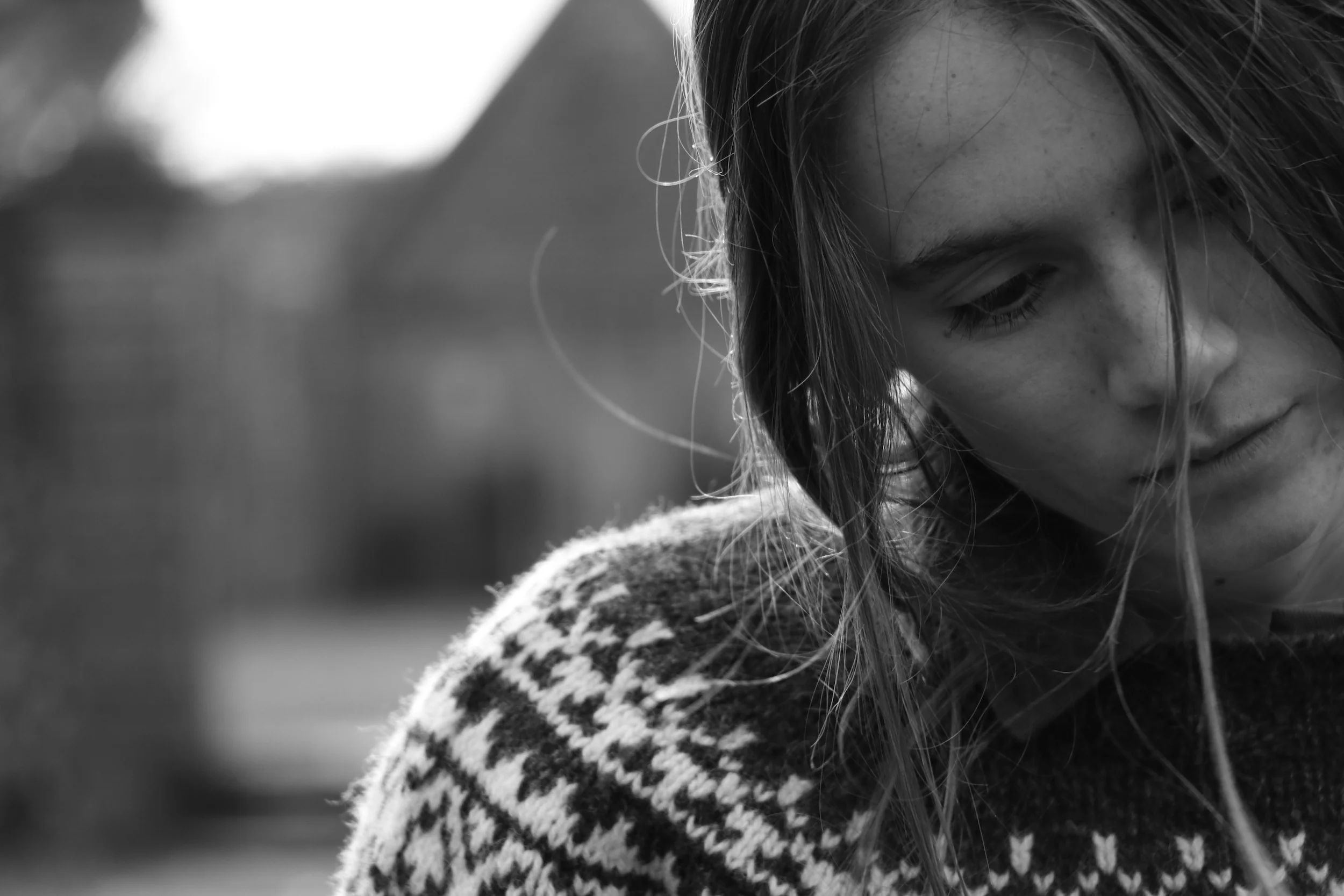 Heavy Yoke Crew Neck Sweater - Image 8