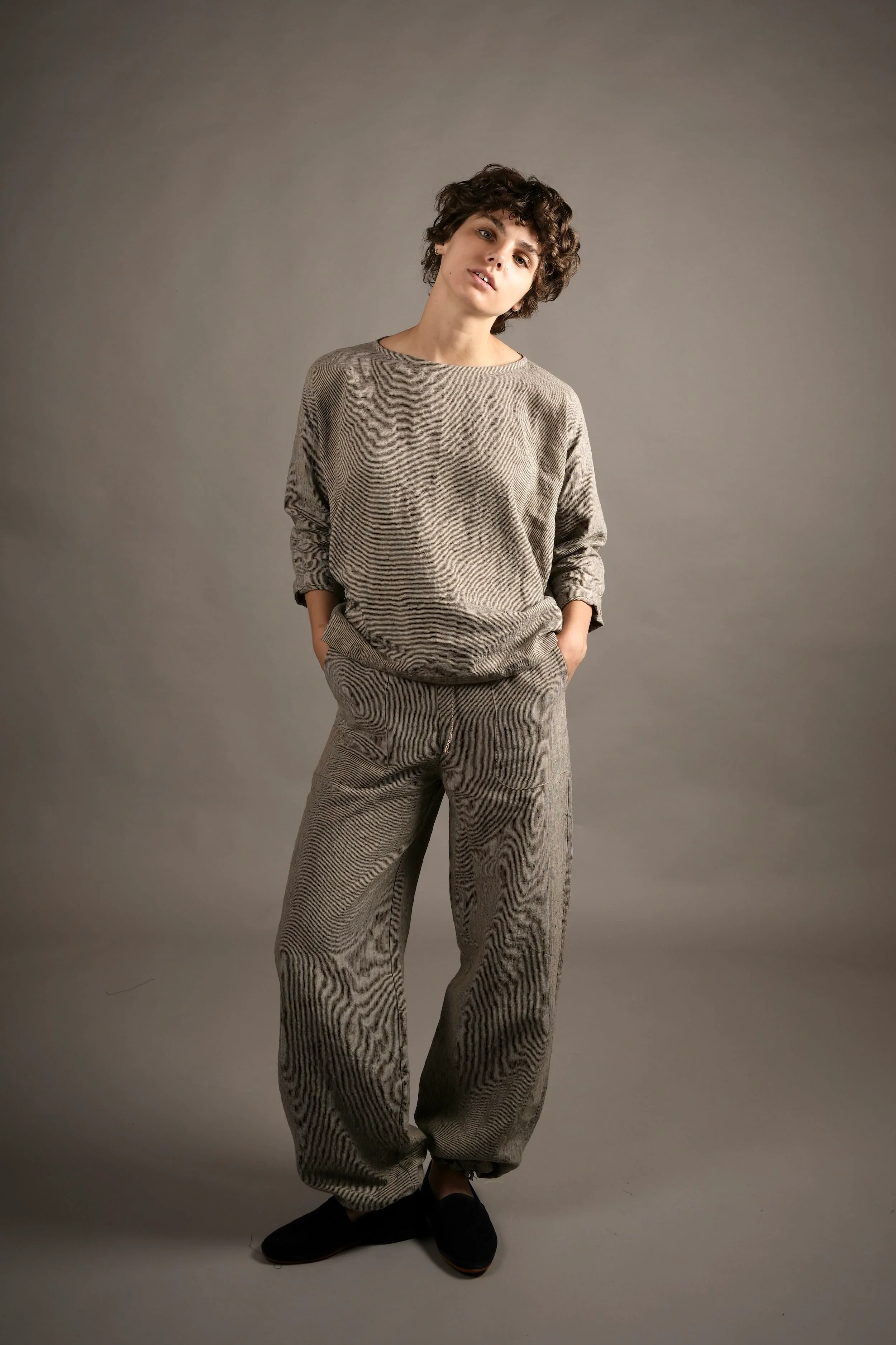 Linen Tee Shirt - Image 6