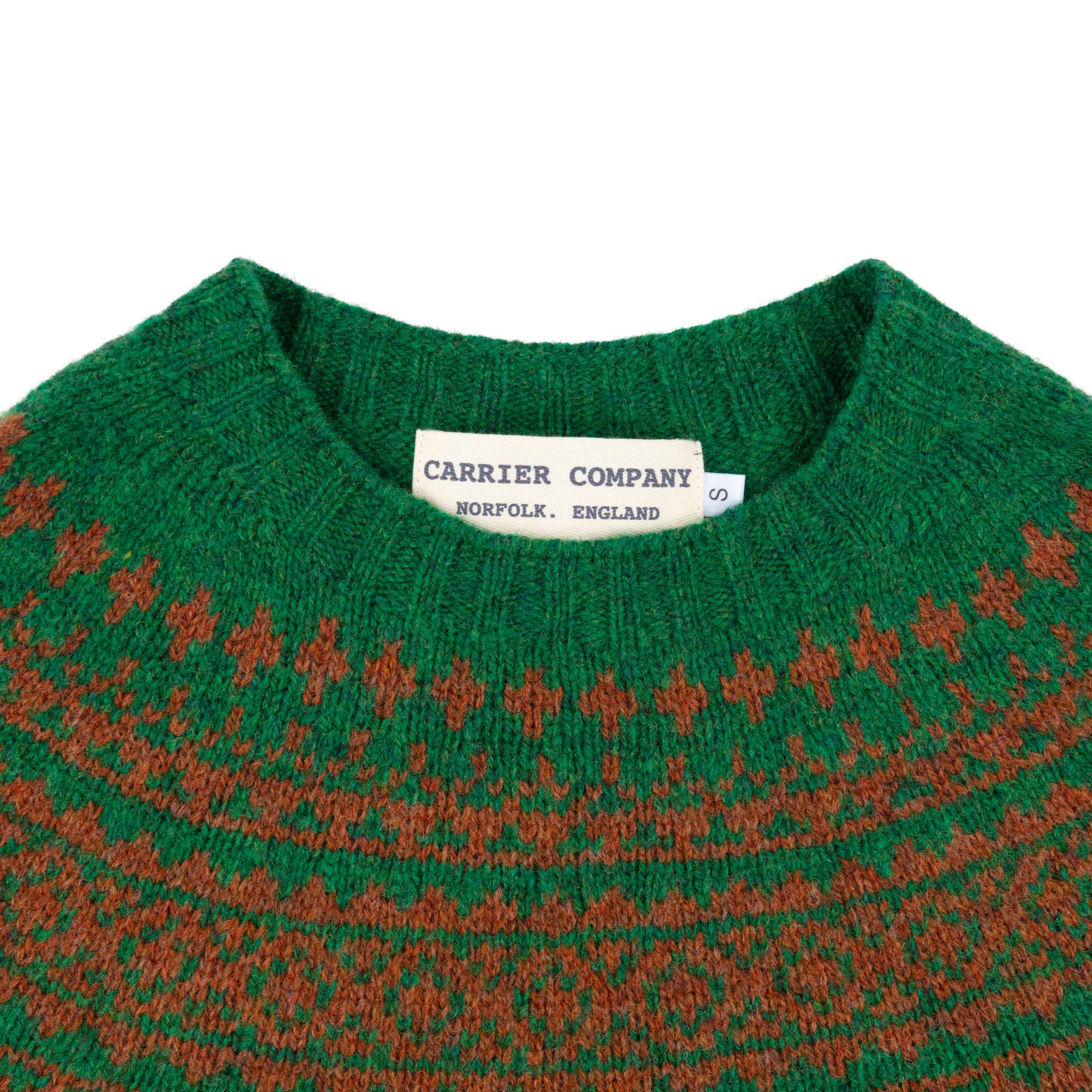 Shetland Lambswool Yoke Jumper - Image 3