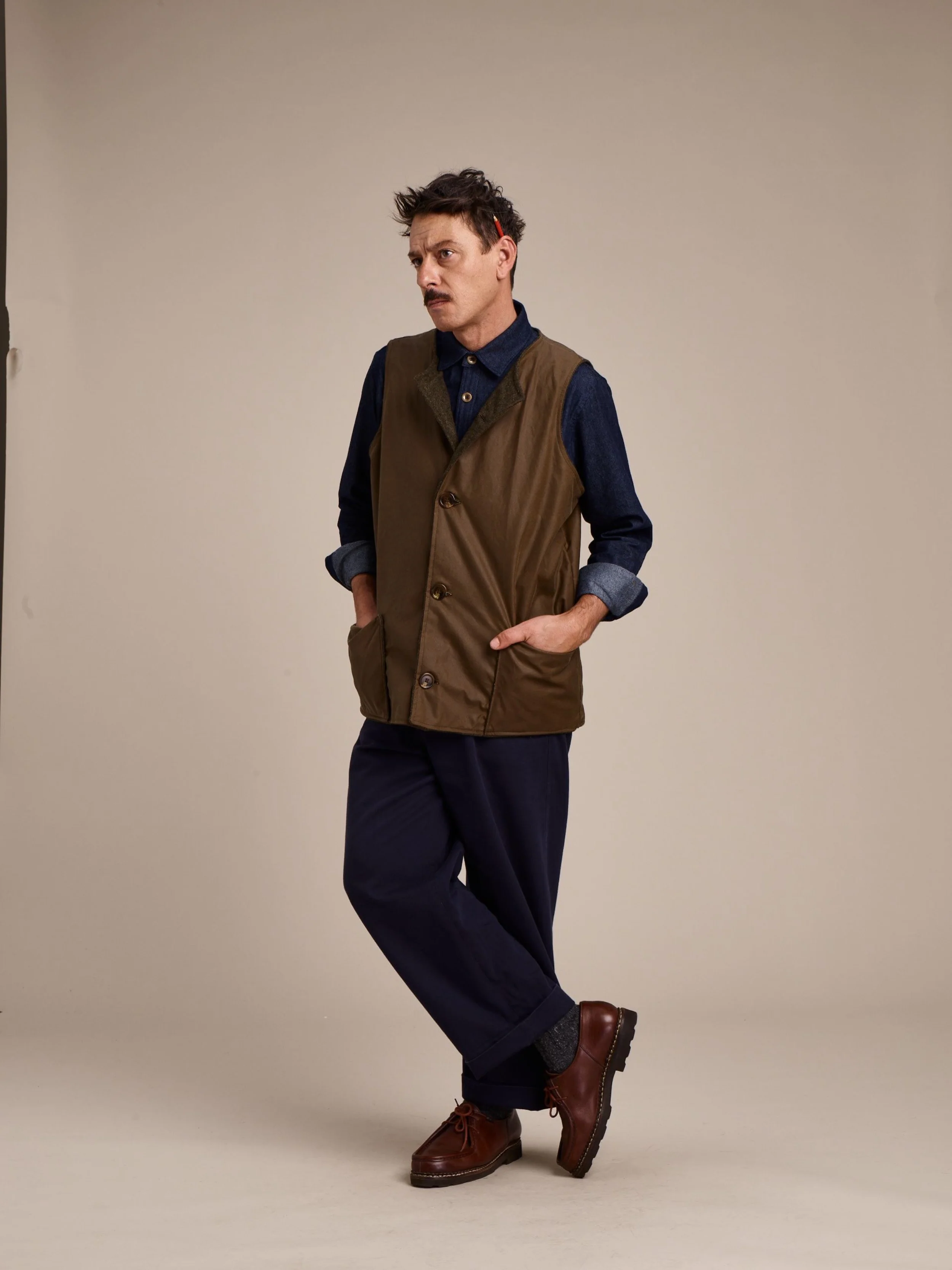 Norfolk Wax Jerkin - Image 3