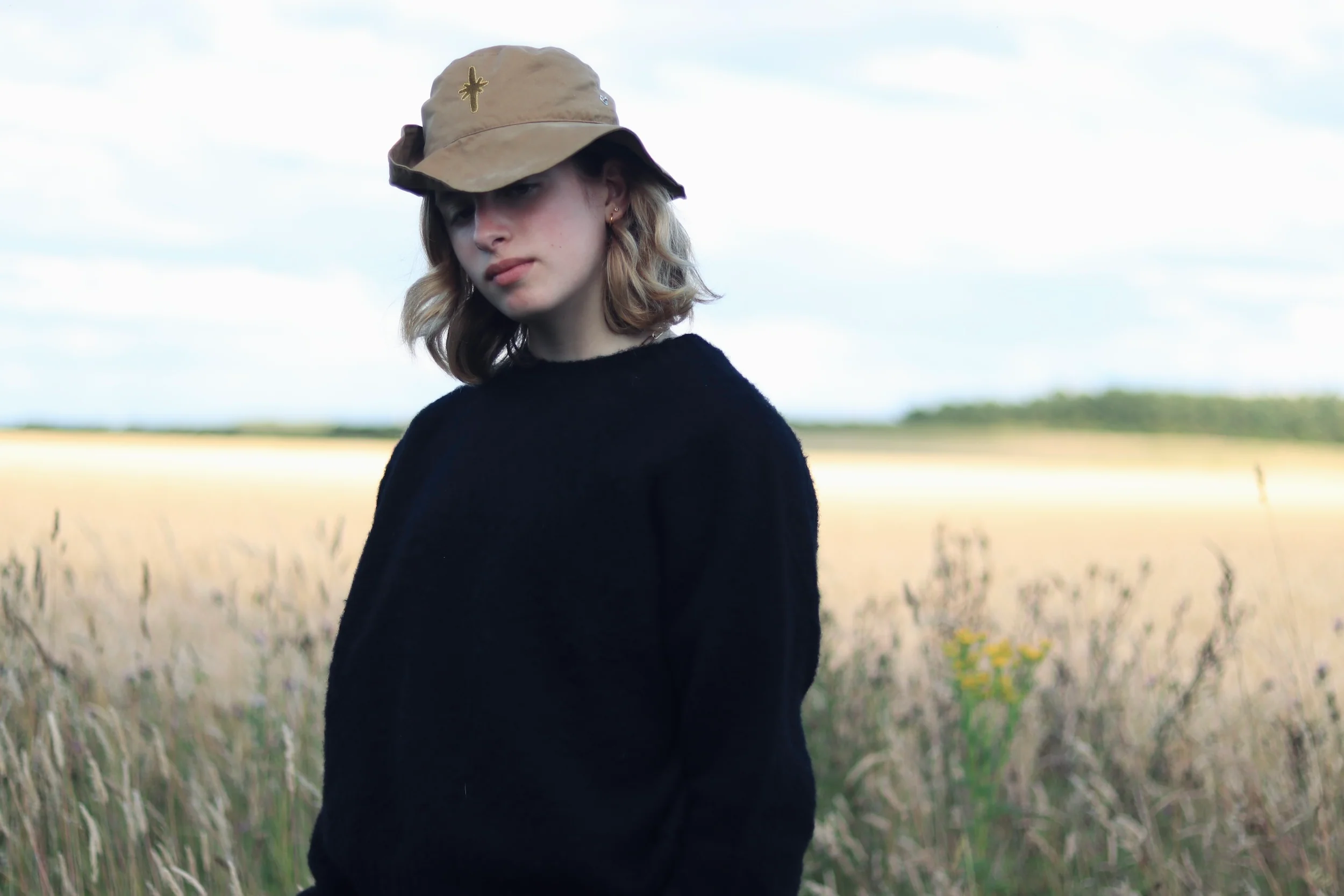Tan Drill Summer Popper Hat - Image 21