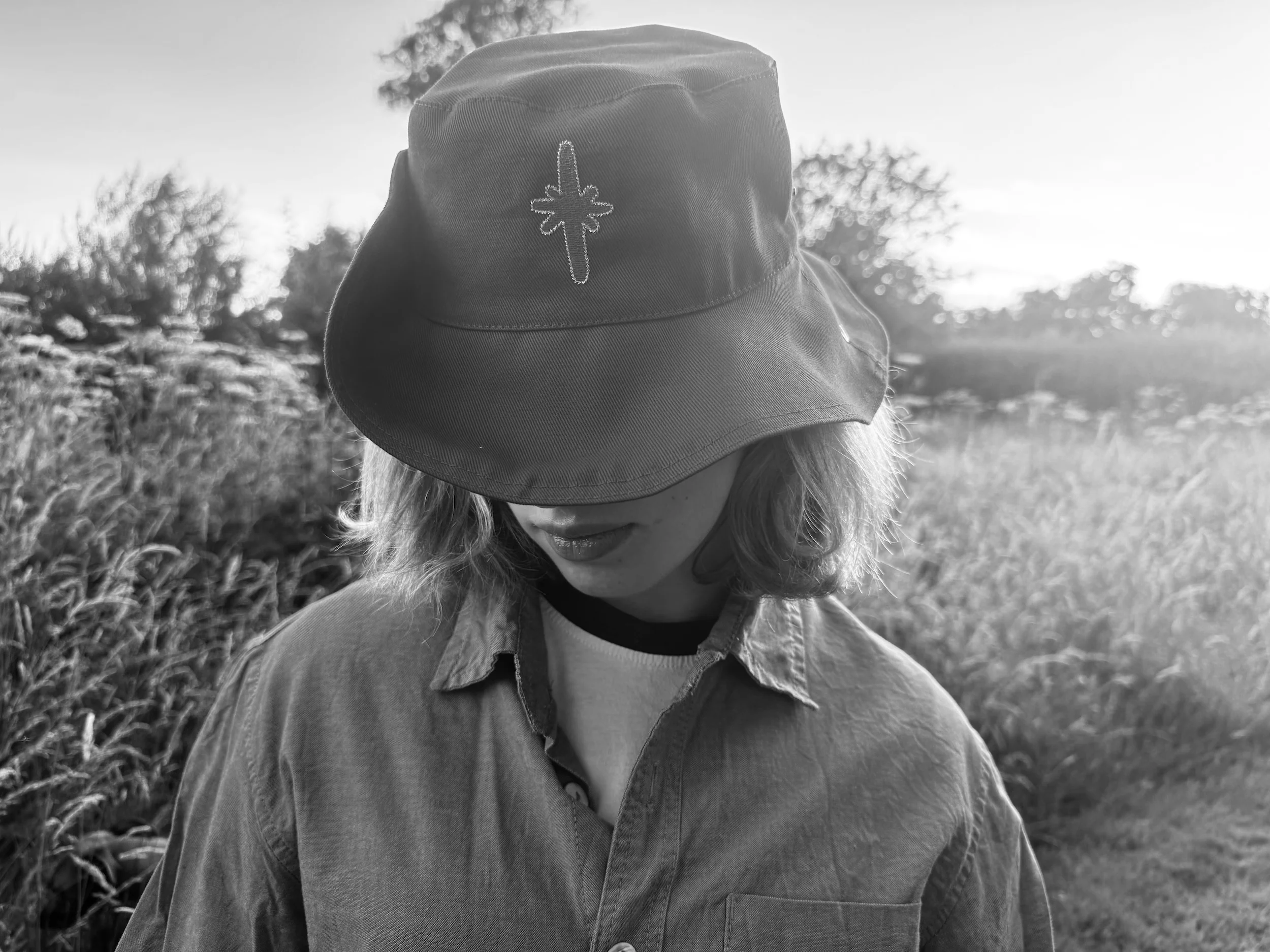 Tan Drill Summer Popper Hat - Image 22