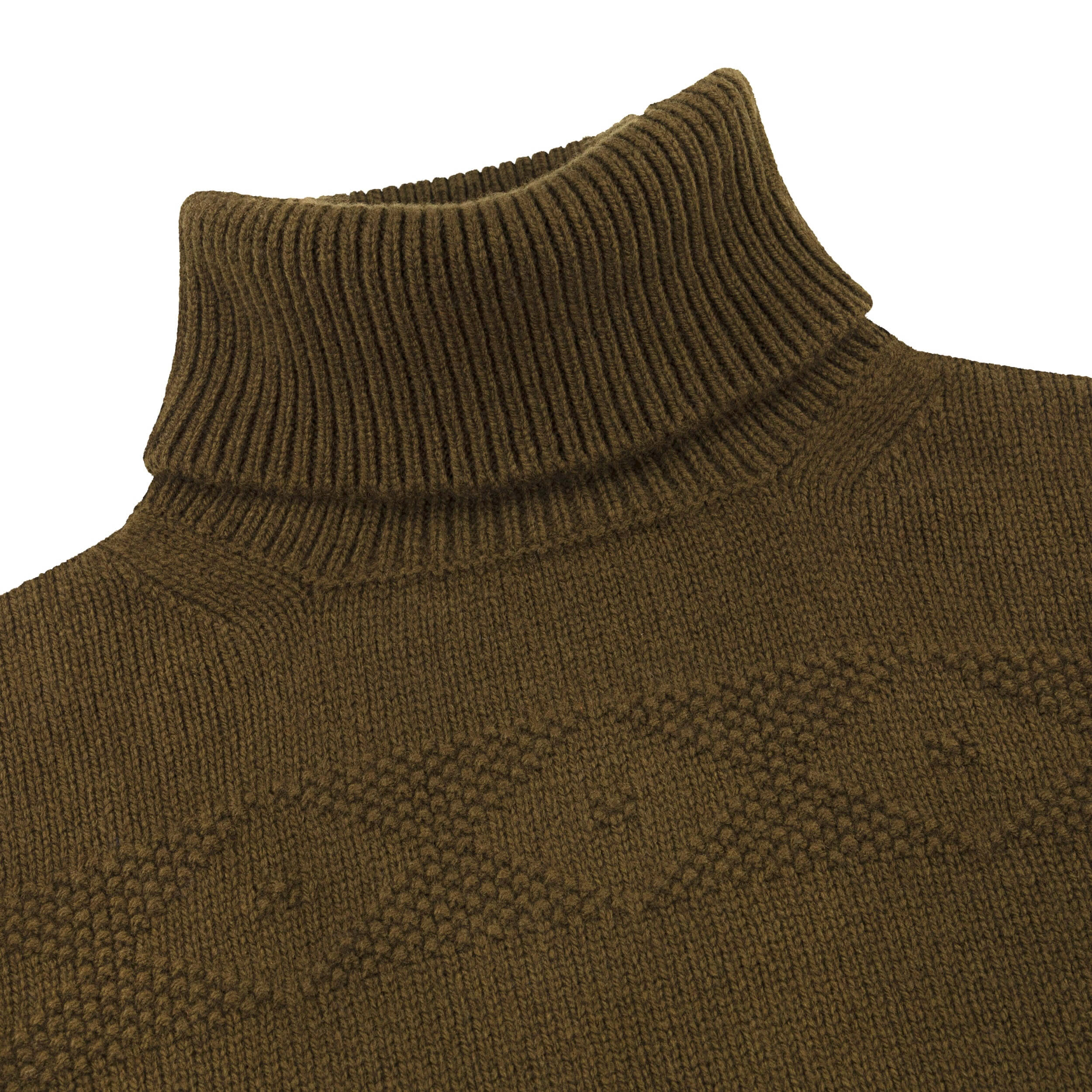 Textured Polo Neck - Image 3