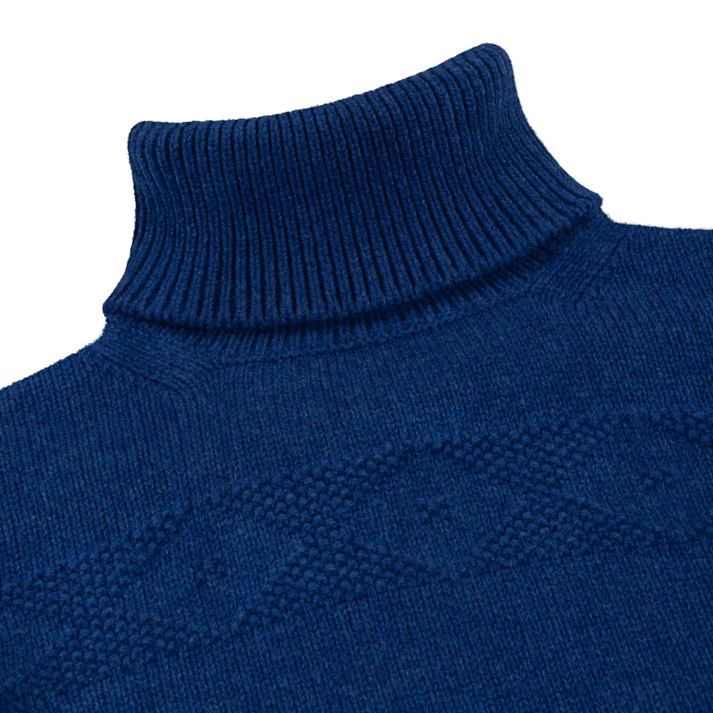 Textured Polo Neck - Image 3