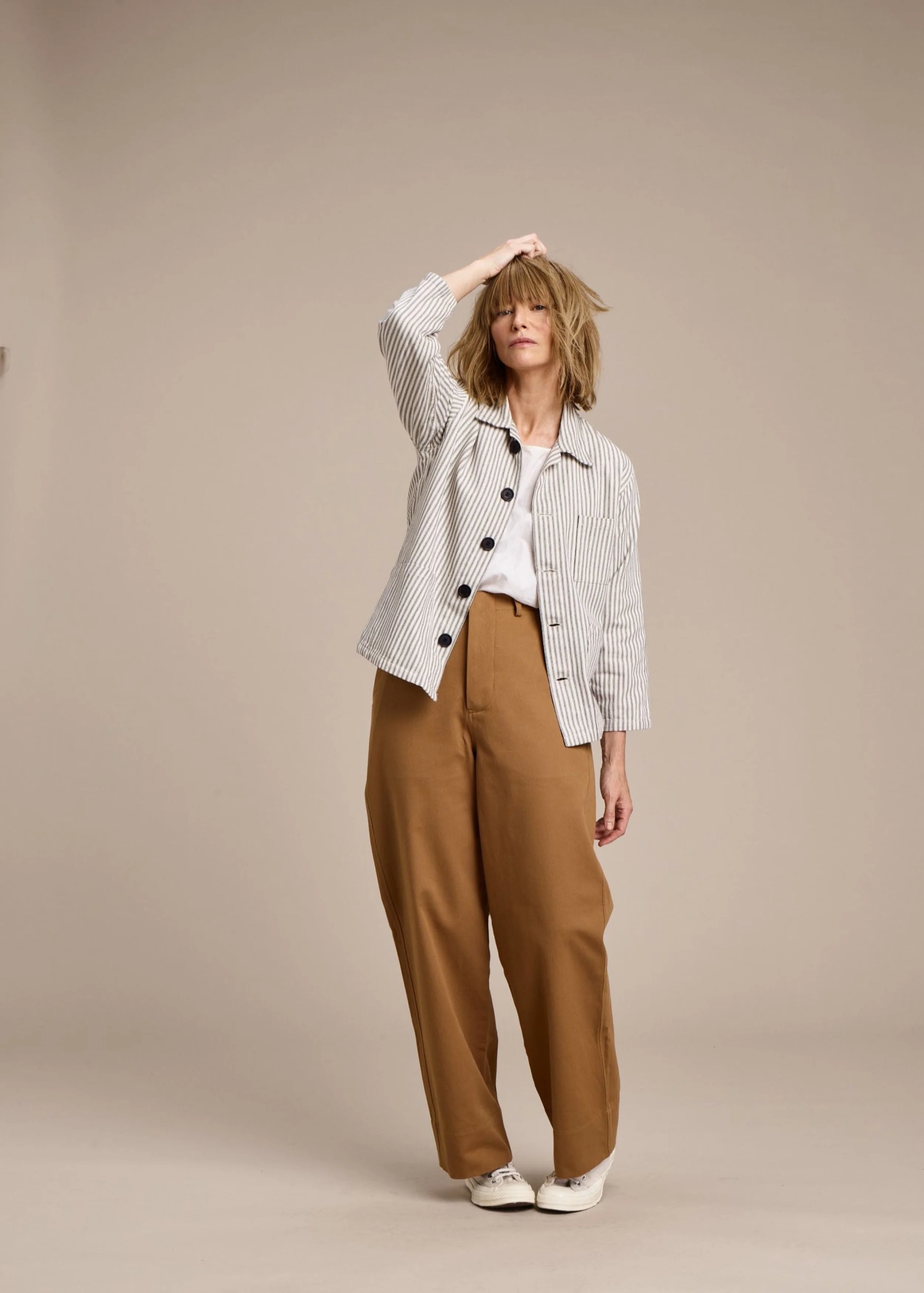 Ticking Work Jacket - Image 2