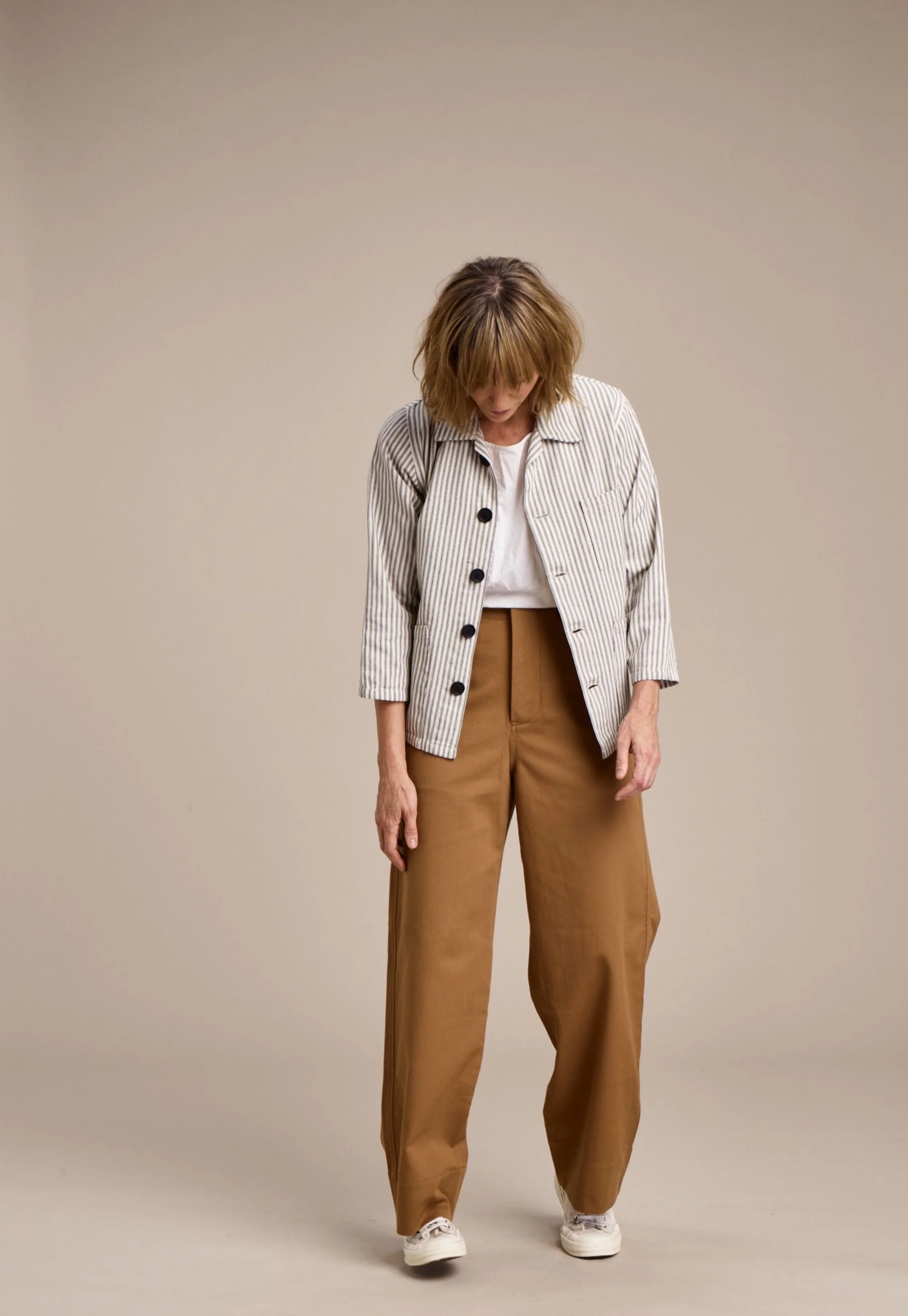 Ticking Work Jacket - Image 3