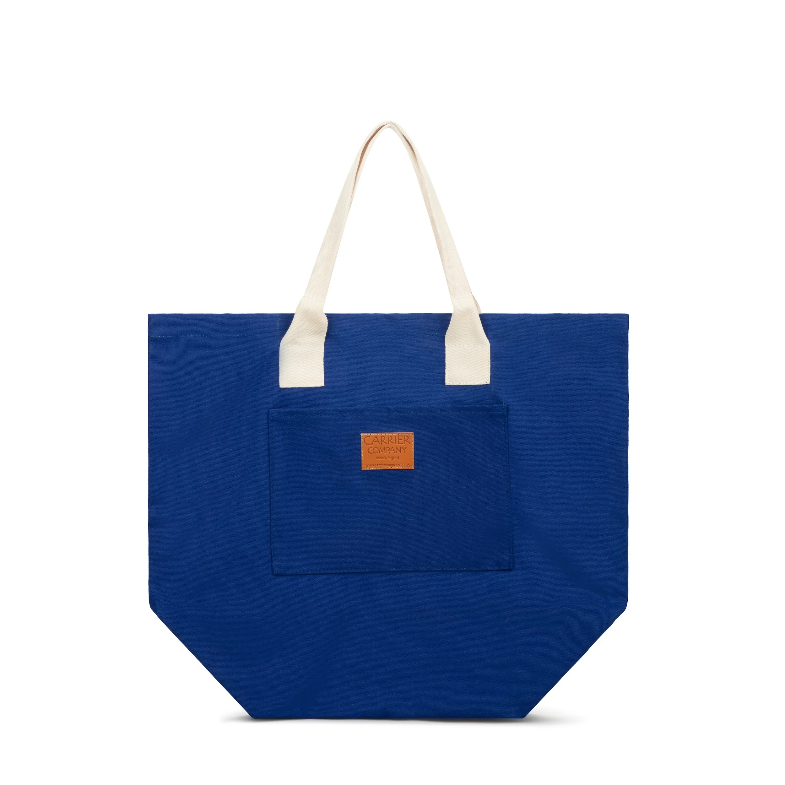White Handled Beach Bag - Image 11
