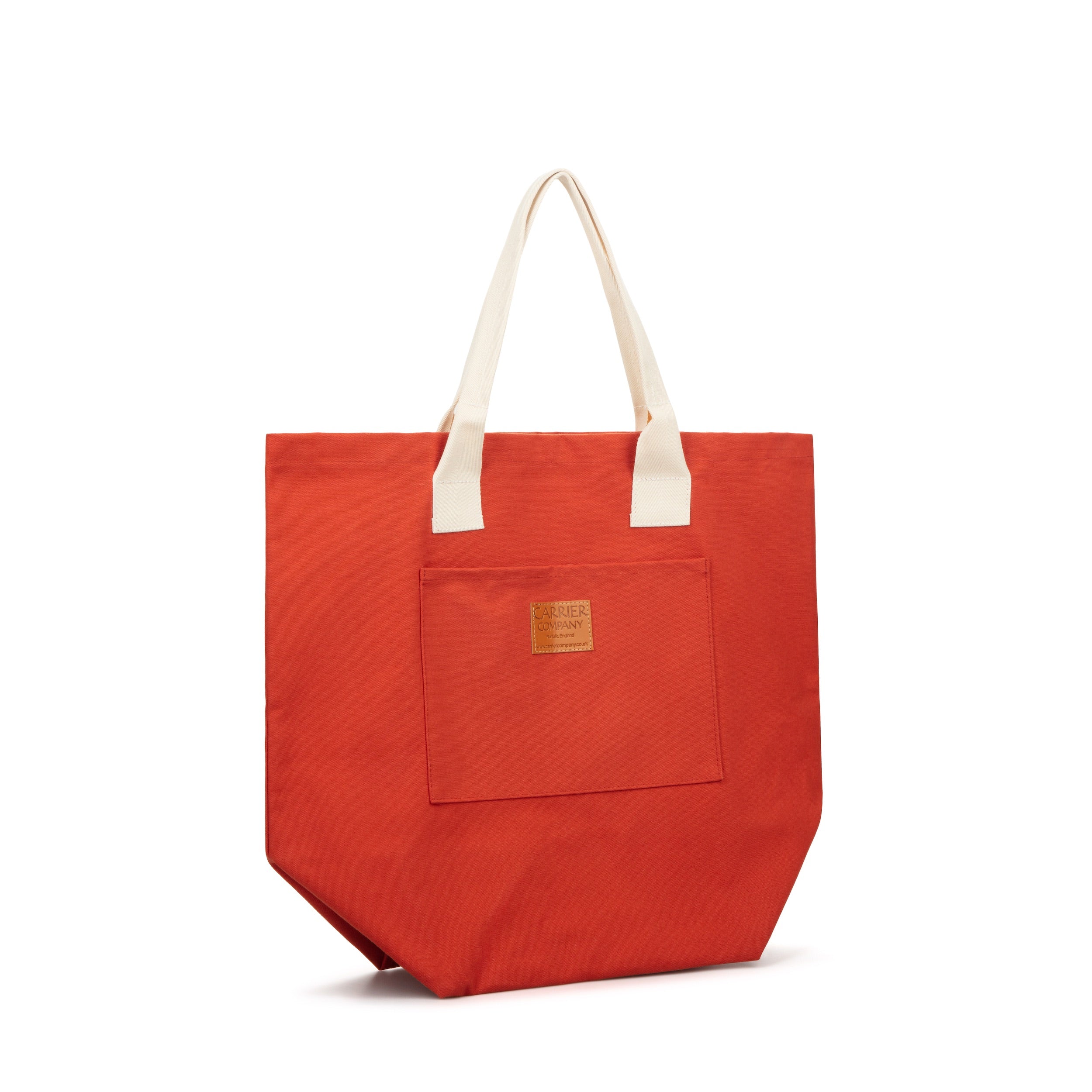 White Handled Beach Bag - Image 6