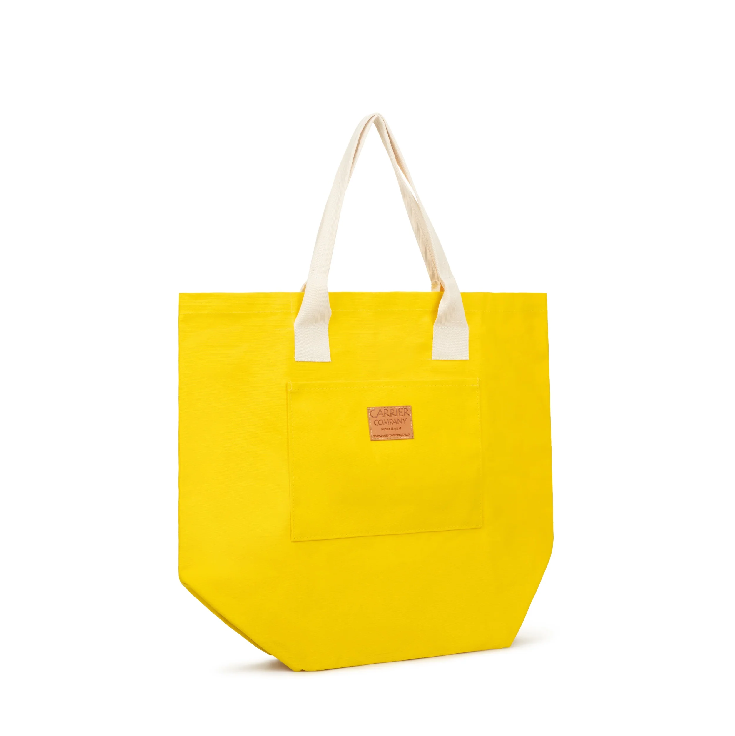 White Handled Beach Bag - Image 7