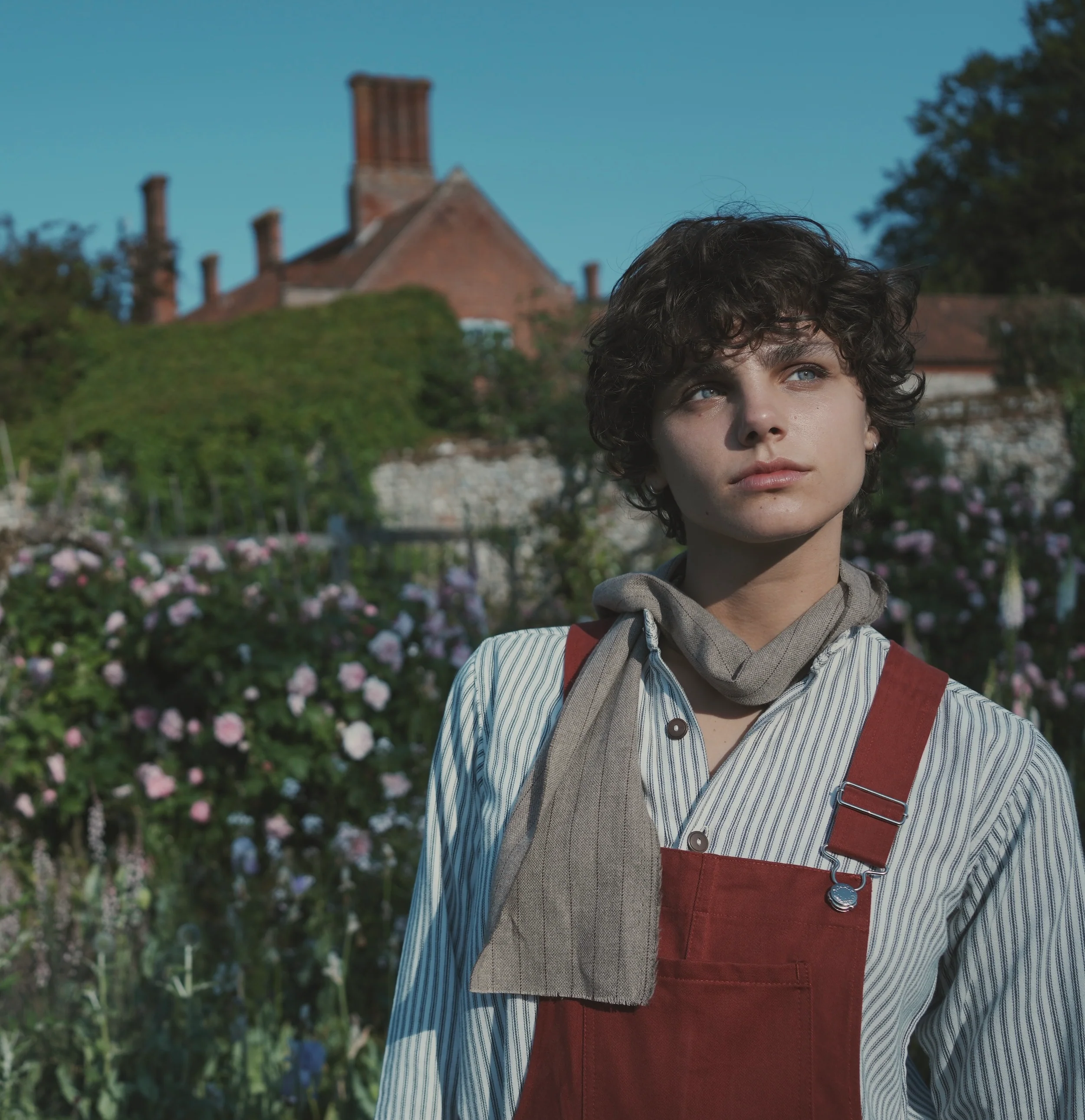 Women's Dungarees Terracotta - Image 9