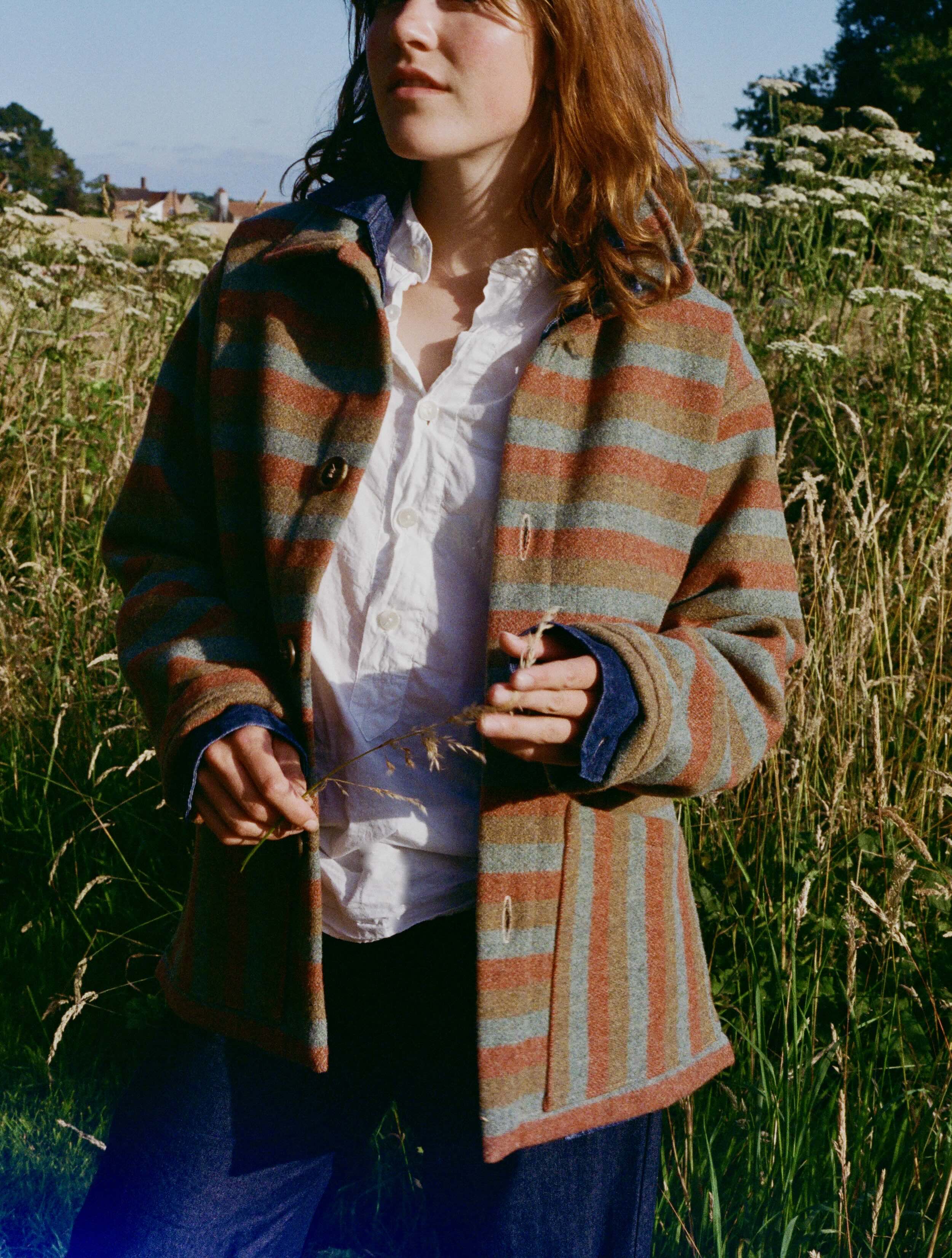 Yorkshire Wool Striped Jacket - Image 10