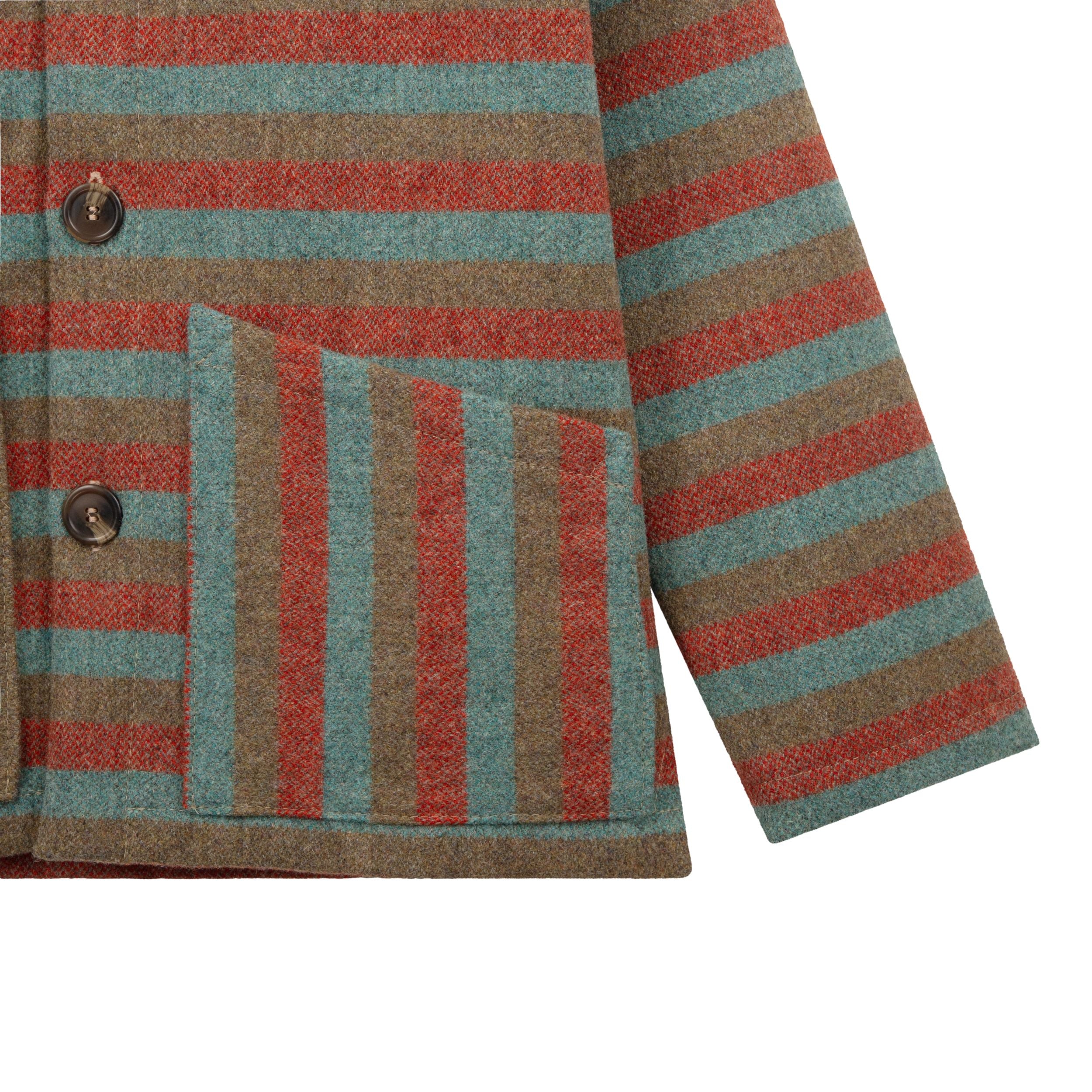 Yorkshire Wool Striped Jacket - Image 4