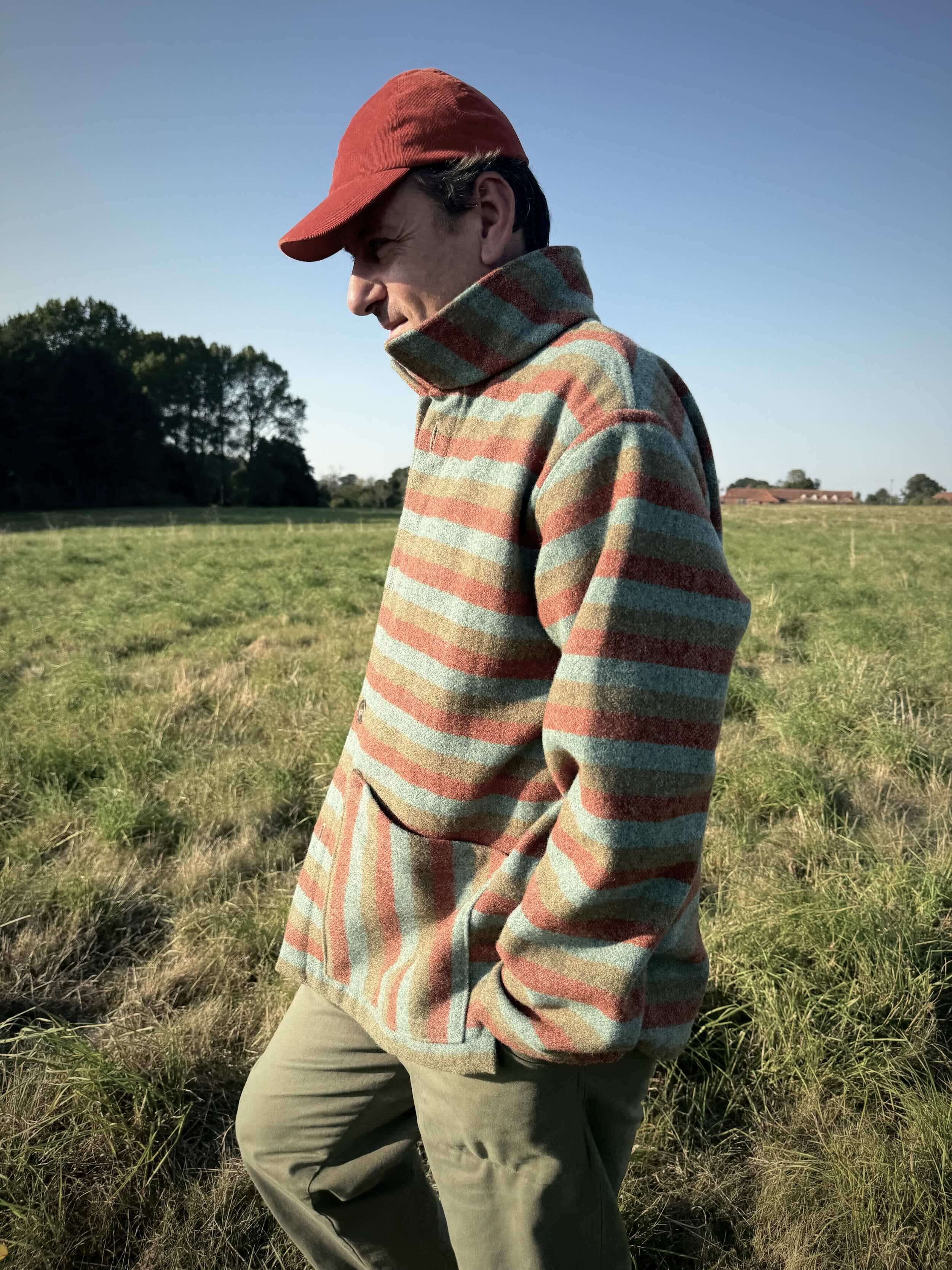Yorkshire Wool Striped Jacket - Image 9